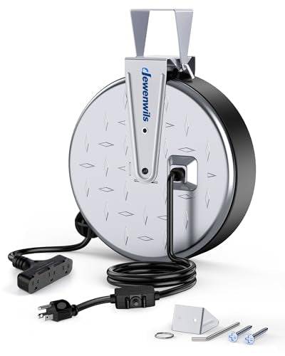 Retractable Extension Cord Reel