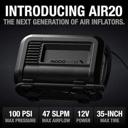 AIR20 47 LPM 12V Portable Tire Inflator & Air Compressor