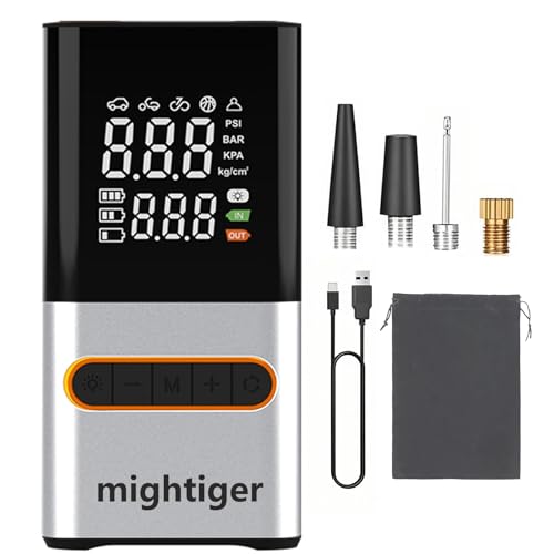 Tire Inflator Portable Air Compressor Cordless Automatic Air Pump