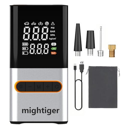 Tire Inflator Portable Air Compressor Cordless Automatic Air Pump