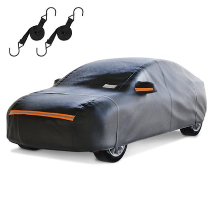 Heavy Duty Sedan Car Cover Waterproof All Weather for Automobiles