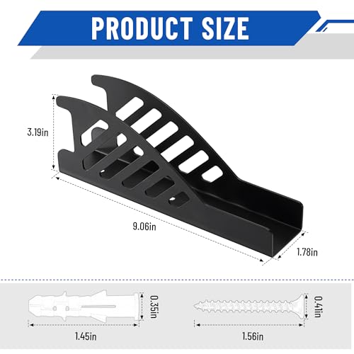 4 Packs Jack Stand Holder Wall Mount Organizer Bracket Rack Fits 4 & 5 & 6 Ton Jack Stands (4 Count)