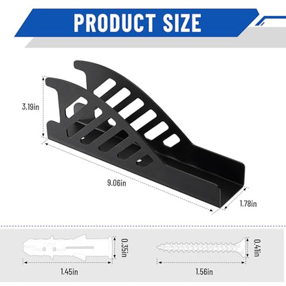 4 Packs Jack Stand Holder Wall Mount Organizer Bracket Rack Fits 4 & 5 & 6 Ton Jack Stands (4 Count)