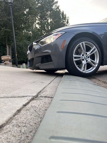 Gray Color Driveway Curb Ramps (3 Count)