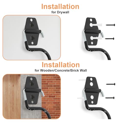 16 Pack Metal Broom Hooks (16 Count)