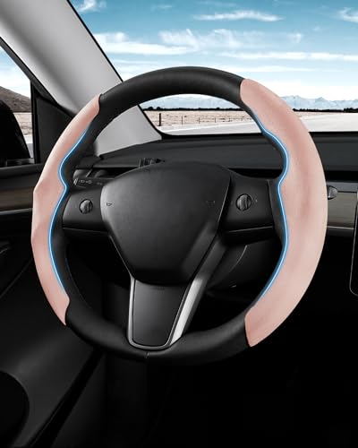 Custom Fit for Tesla Steering Wheel Cover