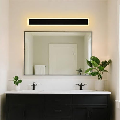 2 Pack Modern Outdoor Long Wall Lights Fixture (2 Count)