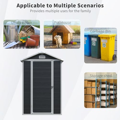4x6 FT Outdoor Storage Shed