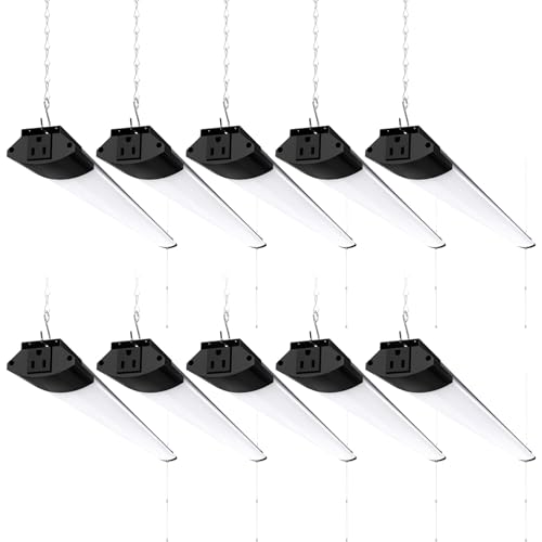 BS84 LED Shop Lights 4FT for Workshop (10 Count)