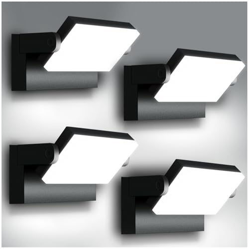 40W 4 Pack LED Outdoor Wall Light (4 Count)