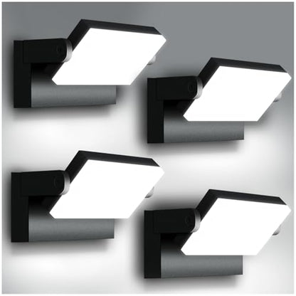 40W 4 Pack LED Outdoor Wall Light (4 Count)