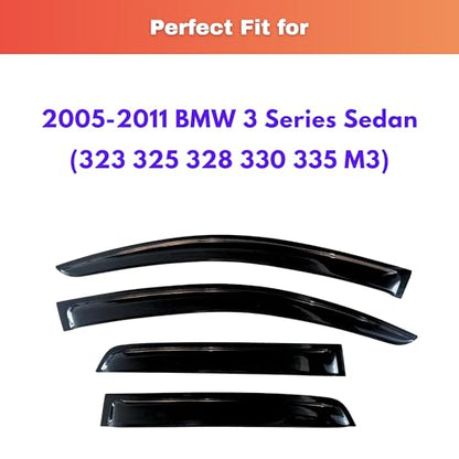 Rain Guards Fit for 2005 (4 Count)