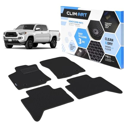 All Weather Car Floor Mats Compatible with Toyota Tacoma 2018