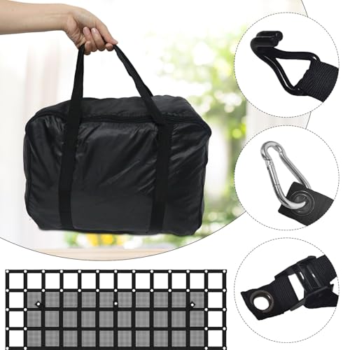 96” x 81“ Heavy Duty Cargo Net with Mesh