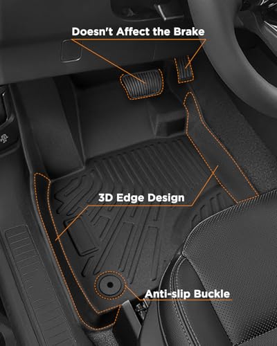 Floor Mats Full Set for Ford Escape 2026 2025 2024 2023 2022 2021 2020