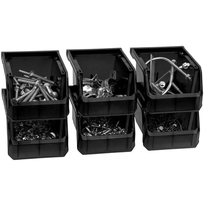 Extra Small Stackable Plastic Storage Bins