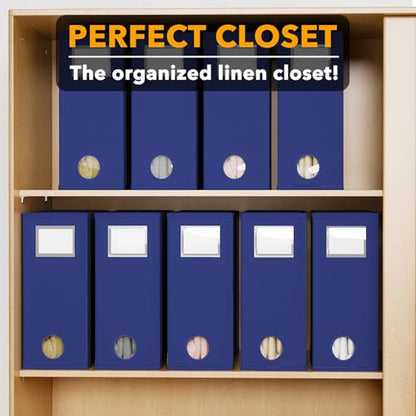 9 Pack Bed Sheet Organizers and Storage (9 Count)
