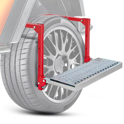 Folding Heavy Duty Tire Step Fit Tire from 10” to 15”