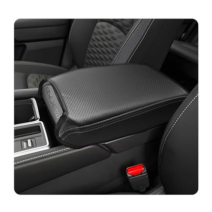 2025 2026 Pathfinder Center Console Cover Compatible with Pathfinder 2022 2023 2024 2025 2026 Accessories Armrest Cover Armrest Console Cover Carbon Fiber Texture