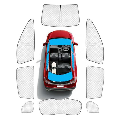 8pcs Thicken Full Window Sun Shades for Toyota Corolla Cross 2022