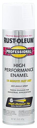 Professional High Performance Gloss White Spray Paint (15 Ounce)