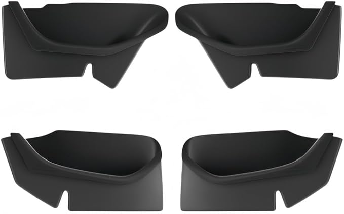 GGCLIMAX Car Organizers And Storage Compatible with Tesla Model 3 Y Highland Juniper TPE Car Door Side Storage Box Front And Rear Door Organizer Tray Accessories(Compatible with Juniper 4pcs)
