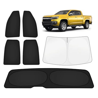 Car Window Shades for Chevy Colorado 2015 (6 Count)
