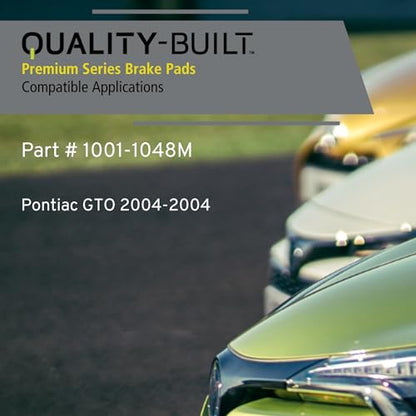 Rear Semi Metallic Brake Pads