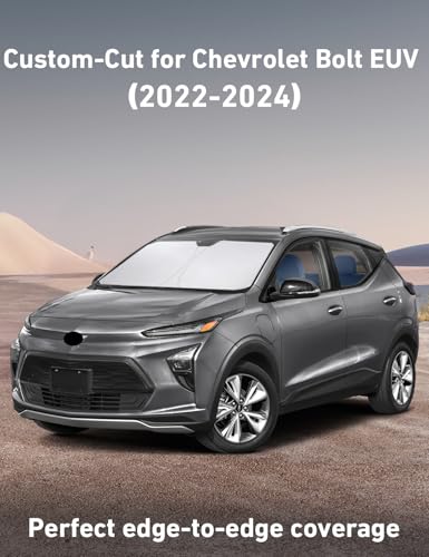 Windshield Sunshade Compatible for Chevrolet BoltEUV 2022 2023 2024