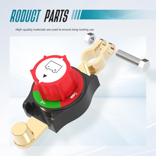 Top Post Battery Disconnect Switch On