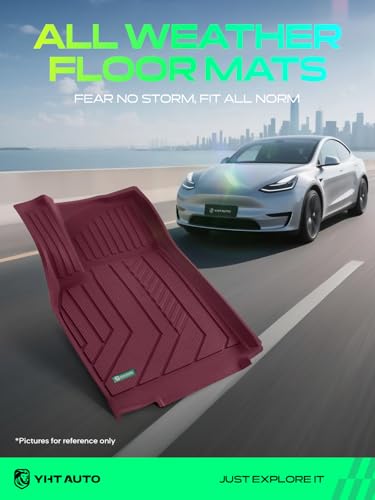 Automotive Floor Mats for Tesla Model Y Juniper 2025 2026 (6 Count)