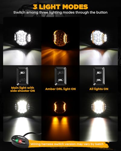 V Ultra Series 7" Round LED Off