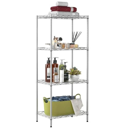 4 Tier Wire Storage Shelves