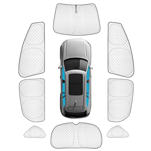 8pcs Thicken Sun Shade for Ford Focus Hatchback 2014