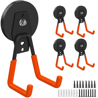 4Pcs Magnetic Hooks Heavy Duty (4 Count)
