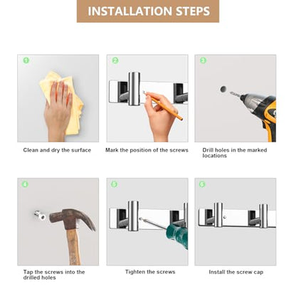 Wall Mounted Coat Rack