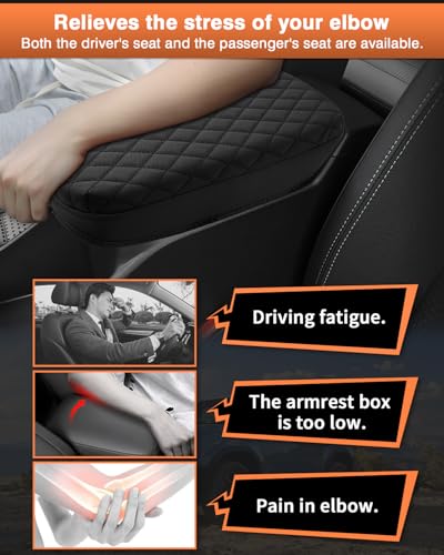 Custom for 2024 2025 2026 Chevy Trax Center Console Cover Armrest Cover for Chevrolet Trax LS