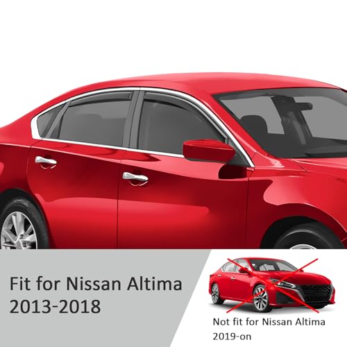 in Channel Extra Durable Rain Guards for Nissan Altima 2013