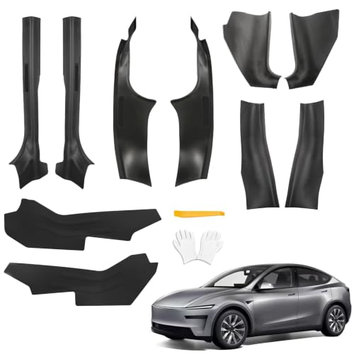8Pcs Door Sill Protector and 2Pcs Center Console Anti