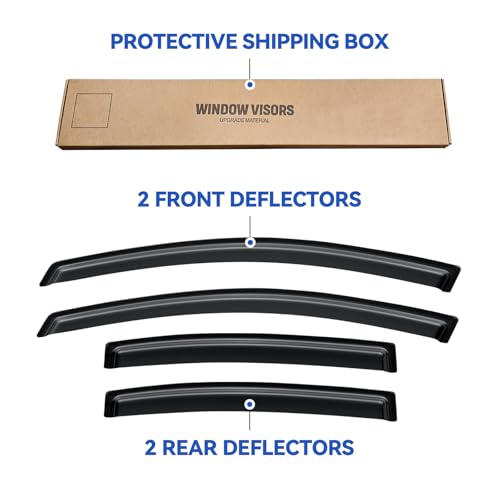 Window Visors Rain Guards for 2007
