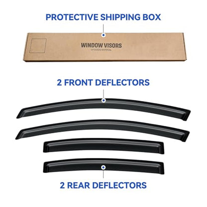 Window Visors Rain Guards for 2007