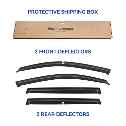 Window Visors Rain Guards for 2006