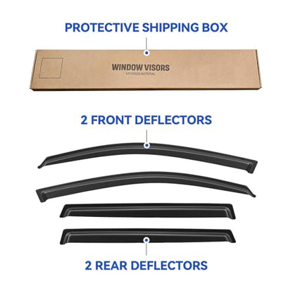 Window Visors Rain Guards for 2006