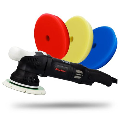 M21 Pro Dual Action Polisher & Foam Pads Kit