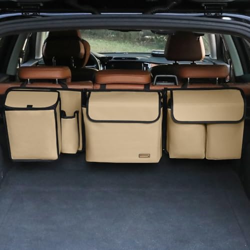 Deluxe Trunk and Backseat Organizer for Medium or Large Size SUVs & RVs