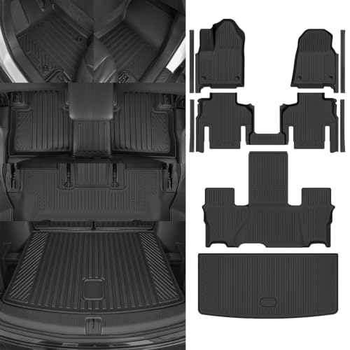 Custom Fit Floor Mats for 2026 Jeep Grand Wagoneer 7 Seats