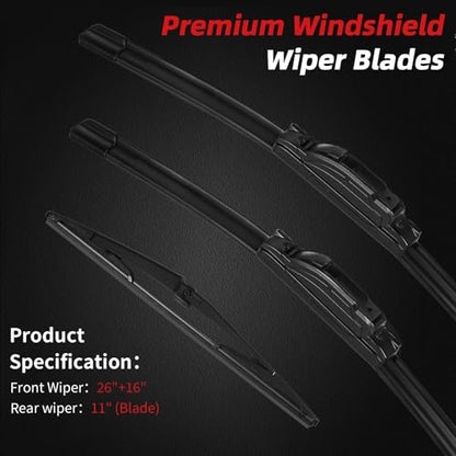 Windshield Wipers Replacement for Kia Sportage 2017