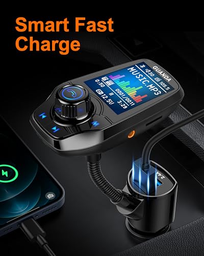 Upgraded Bluetooth FM Transmitter for Car