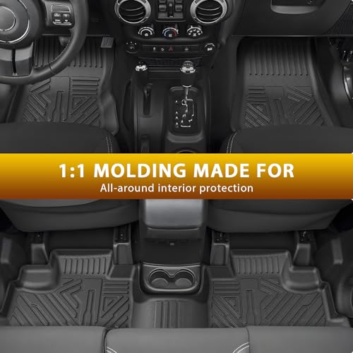 Floor Mats for Jeep Wrangler JK 2014