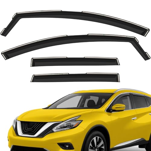 Extra Durable Window Deflectors in (4 Count)